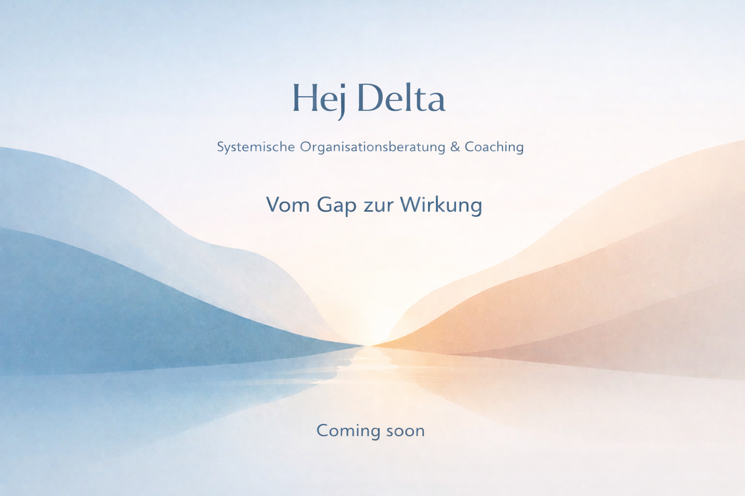 Hej Delta – Coming soon